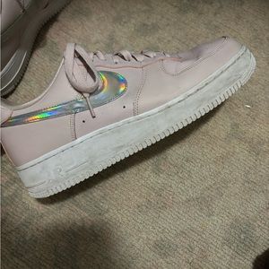 Pink Nike Air Force 1’s